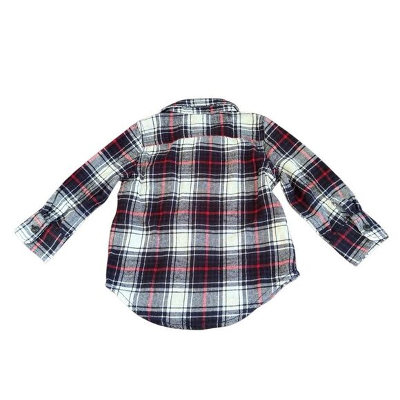 NWT GAP Baby Boys Oversized Oxford Shirt Size 12-18 Months - Picture 2 of 5